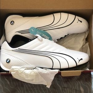 puma bmw boots beige